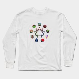 The Enneagram - Simple Long Sleeve T-Shirt